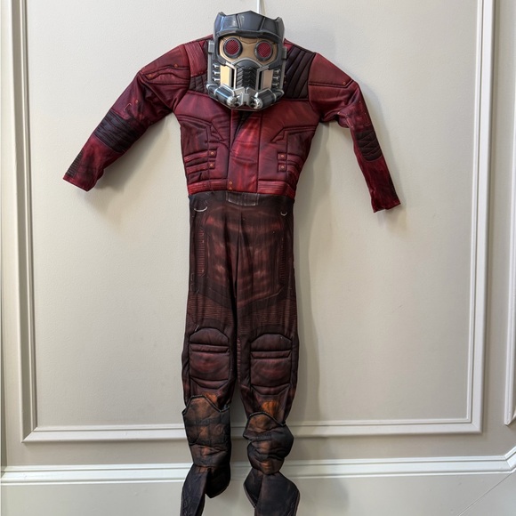 Kids Marvel Starlord Costume & Mask size Small l - Picture 2 of 4